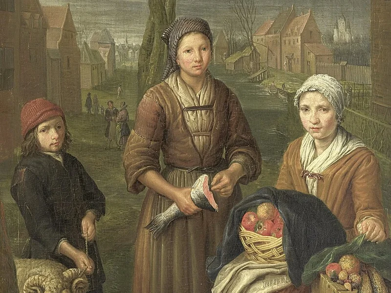 1681-Pieter Snijers - La mercante - Rijksmuseum, Amsterdam